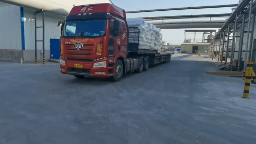 高吸水树脂产品装车运输