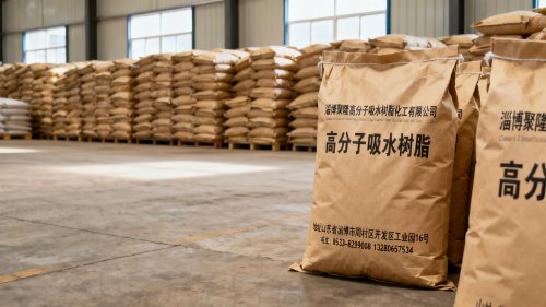 SAP吸水树脂产品准备发往各工业应用场景