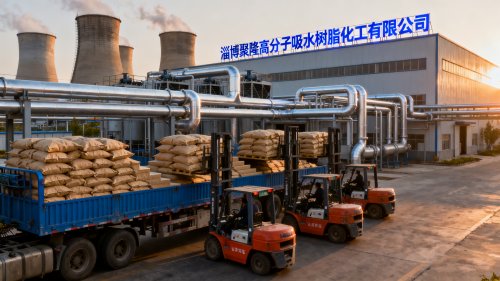 吸水树脂颗粒批量装车