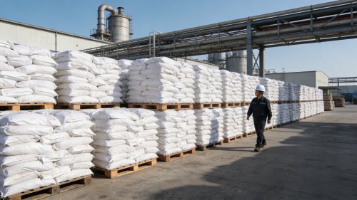 高吸水性树脂仓库装车操作