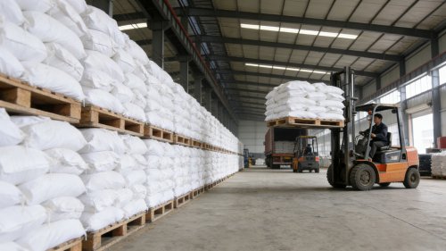 工厂厂区SAP吸水树脂装车操作